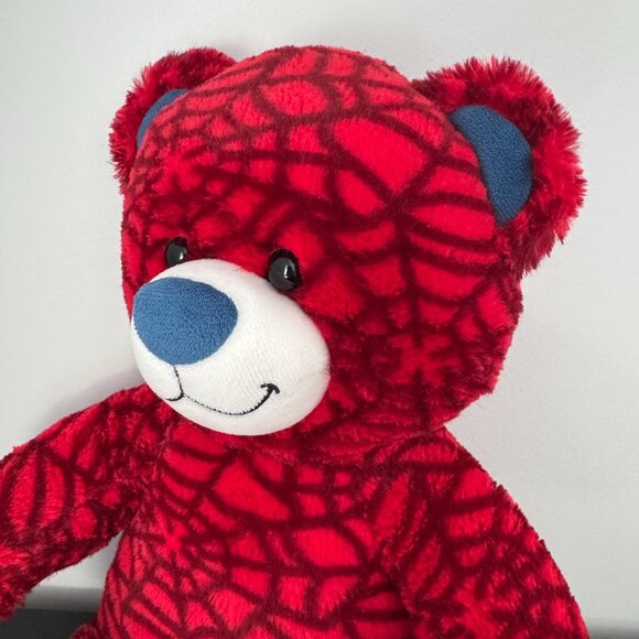 Build-A-Bear Marvel Spiderman Plush Teddy Bear Year 2015 1st Edition - Picture 3 of 16